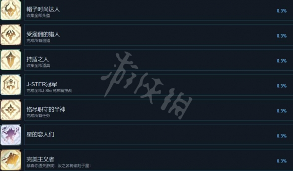 星位继承者成就有哪些 星位继承者全成就列表一览